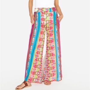 Johnny Was Mariah Floral Pants SZ XL
